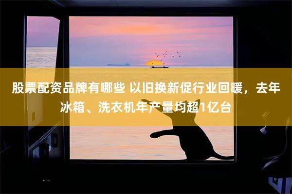 股票配资品牌有哪些 以旧换新促行业回暖，去年冰箱、洗衣机年产量均超1亿台