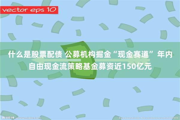 什么是股票配债 公募机构掘金“现金赛道” 年内自由现金流策略基金募资近150亿元